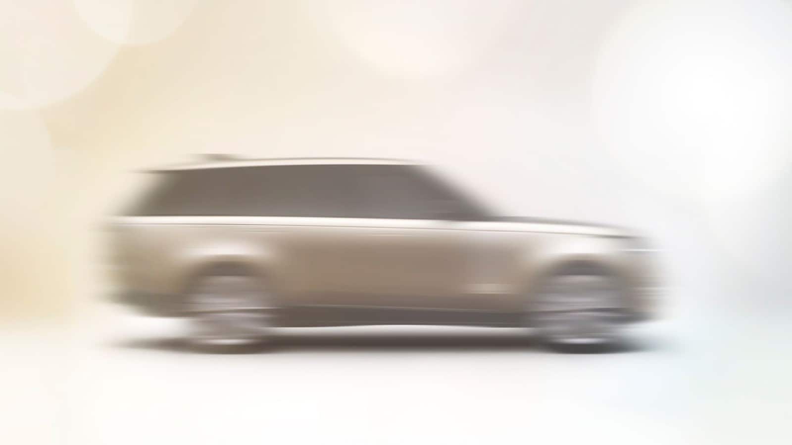 Range Rover Teases All-New Model Ahead of Debut Next Week | Kelley Blue Book 1 Range Rover Teases All-New Model Ahead of Debut Next Week | Kelley Blue Book