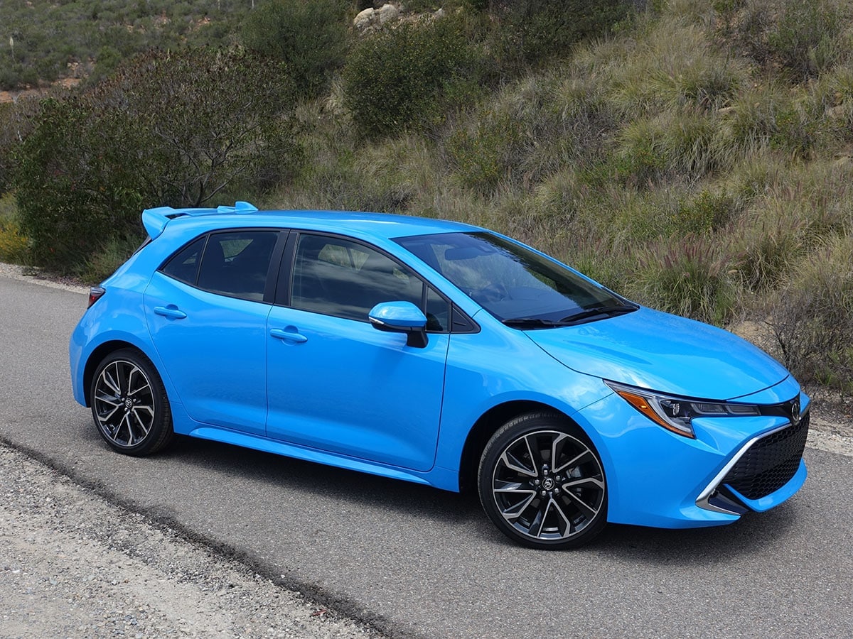 2019 Toyota Corolla Hatchback First Review Kelley Blue Book