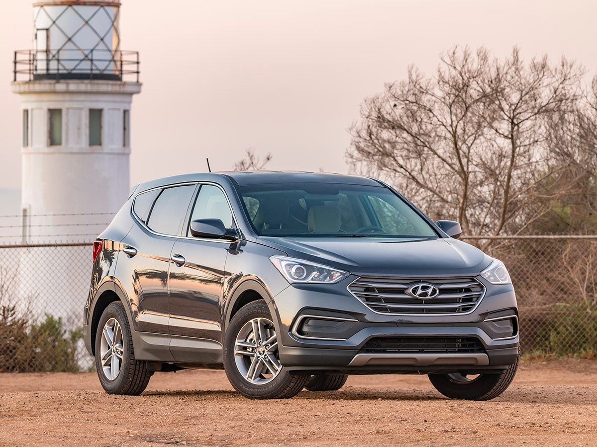 Used Honda CRV vs. Used Hyundai Santa Fe Sport Kelley Blue Book