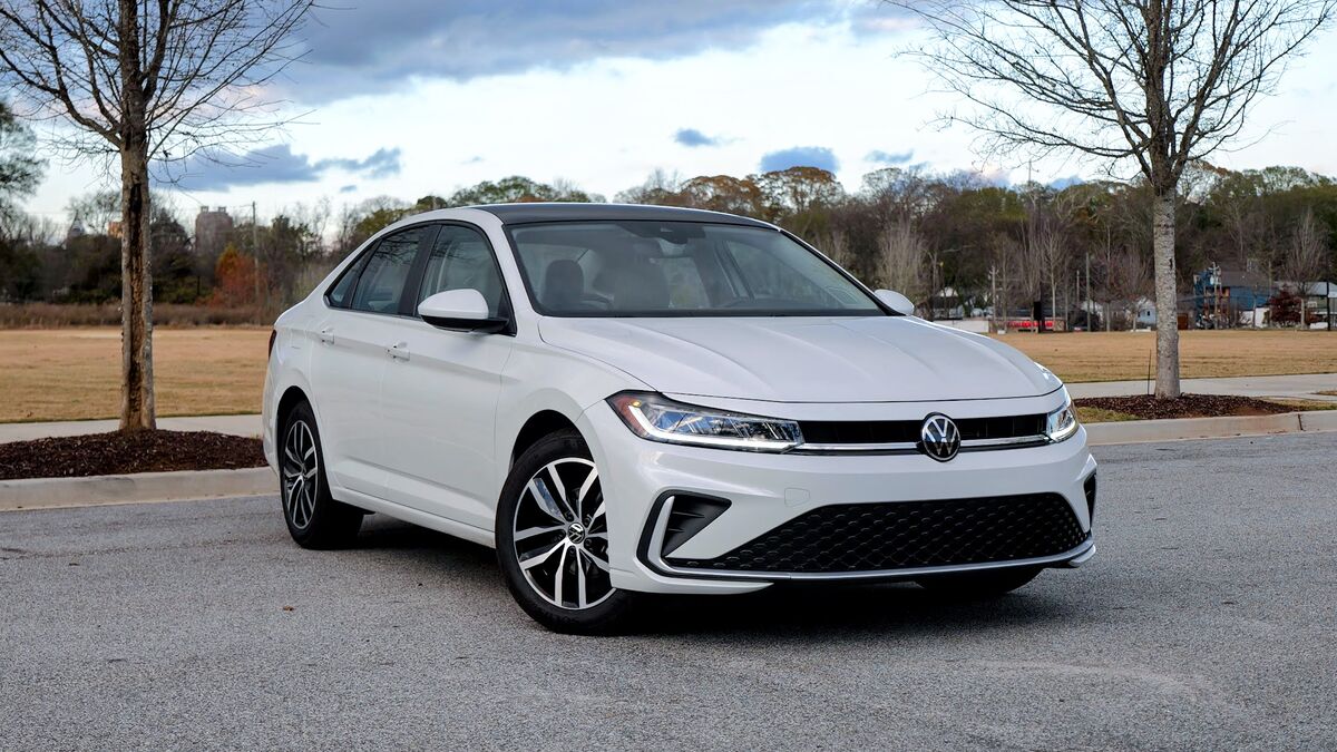 2026 Volkswagen Jetta parked outside.