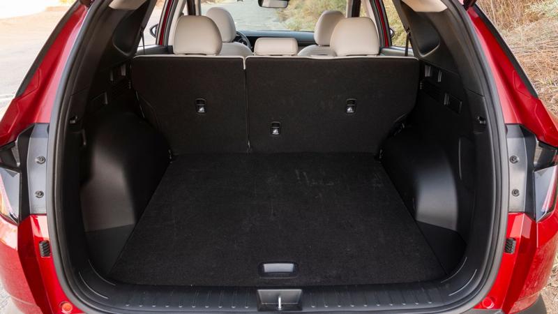 2025 Hyundai Tucson Limited rear cargo area.