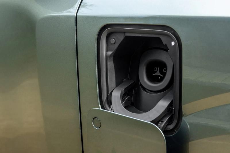 Charging port on the 2027 Lexus TZ.