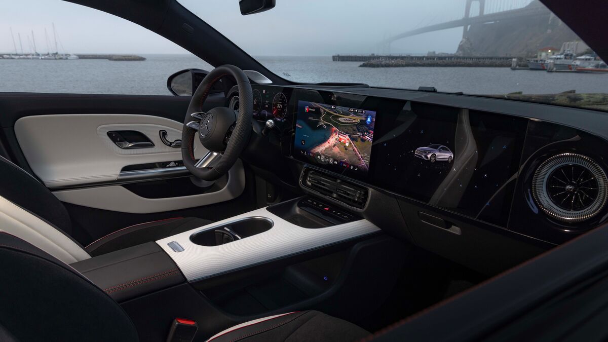 2026 Mercedes-Benz CLA interior.