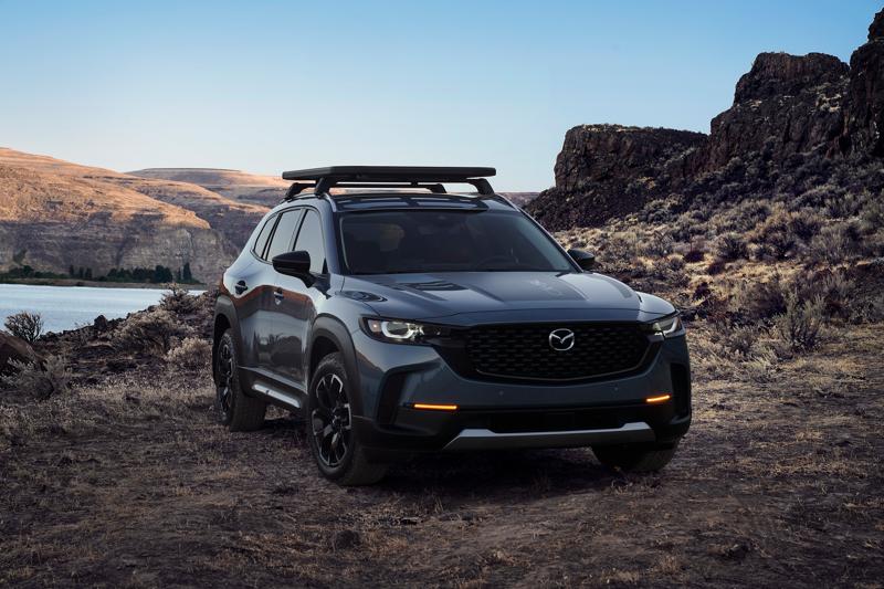 2026 Mazda CX50 parked by a body of water
