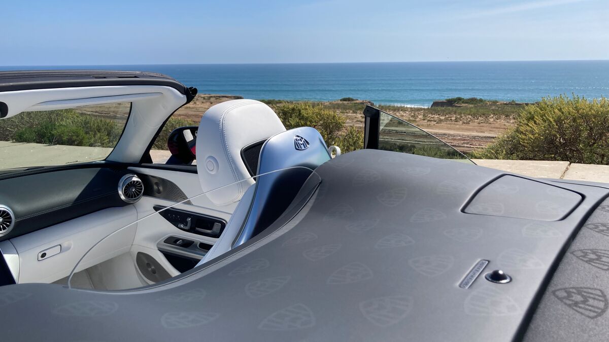 Driving the 2026 Mercedes-Maybach SL 680 Roadster