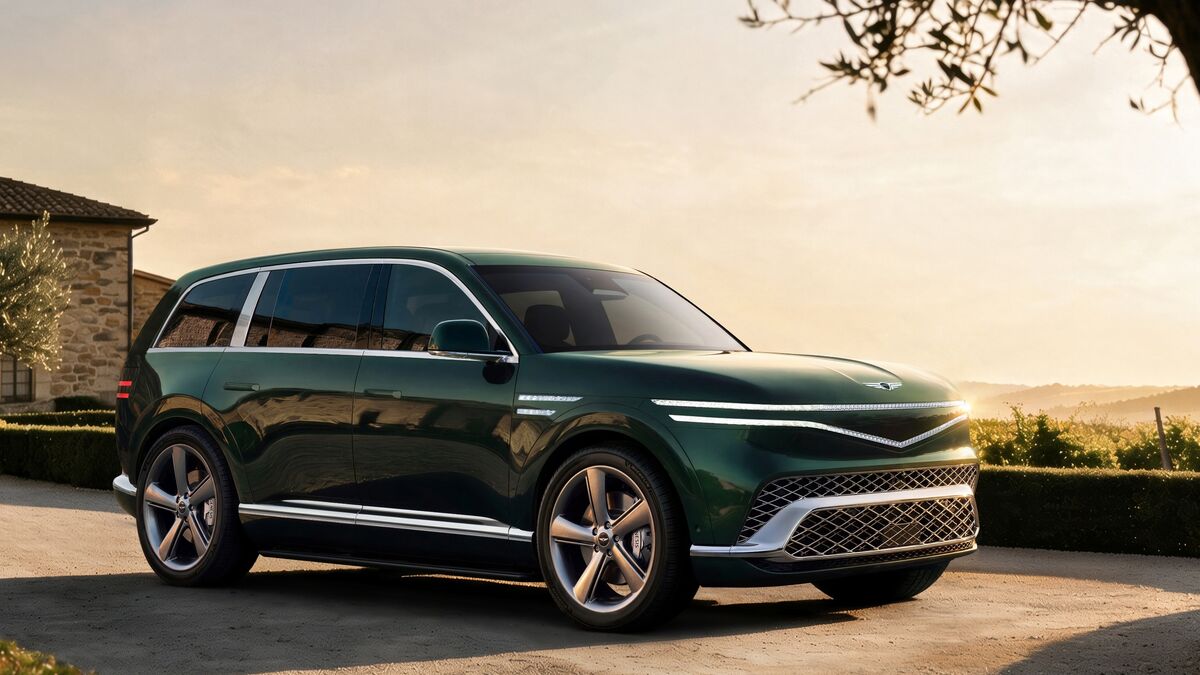 2027 Genesis GV90 Debuts With Loads of Opulent Features
