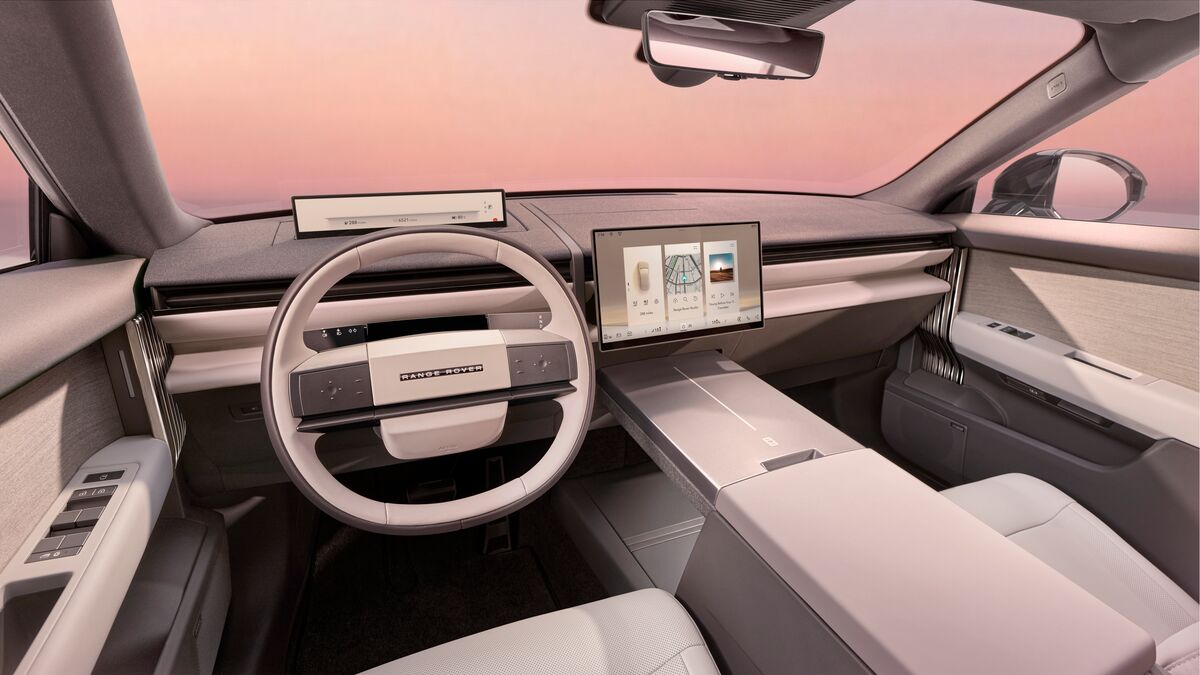 Range Rover GT driver POV