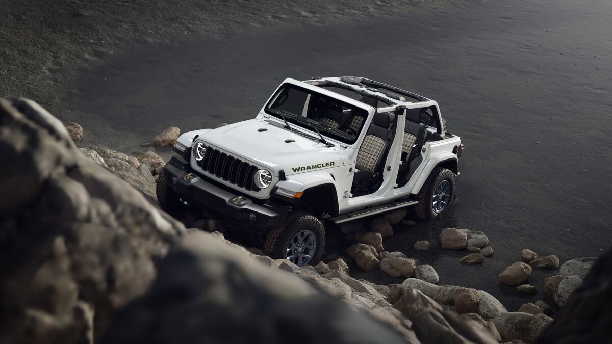 Jeep Offers Wrangler 85th Anniversary Editions With Plaid Seats
