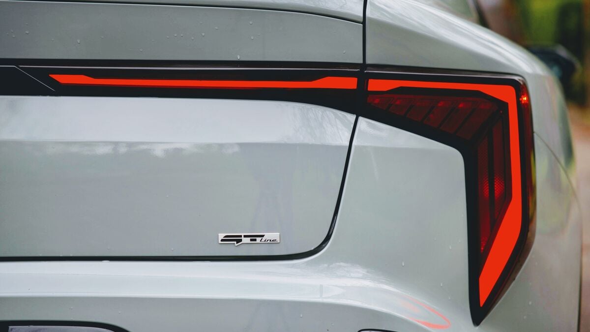 2025 Kia K4 GT Taillights.