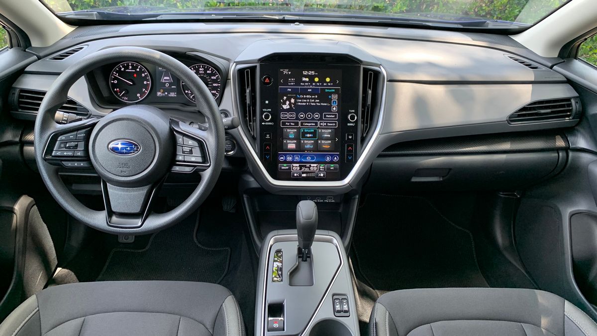2025 Subaru Crosstrek cabin.