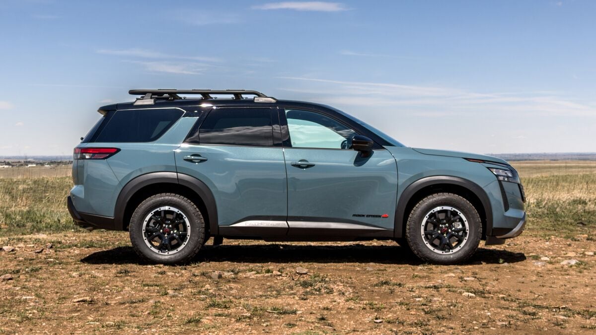2026 Nissan Pathfinder Rock Creek side profile