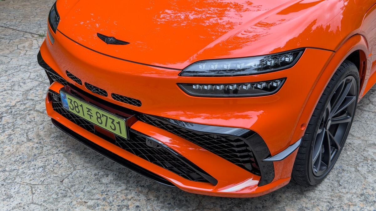Genesis GV60 Magma front bumper