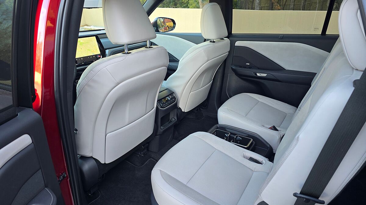 The second seat row of a 2026 Lexus TX