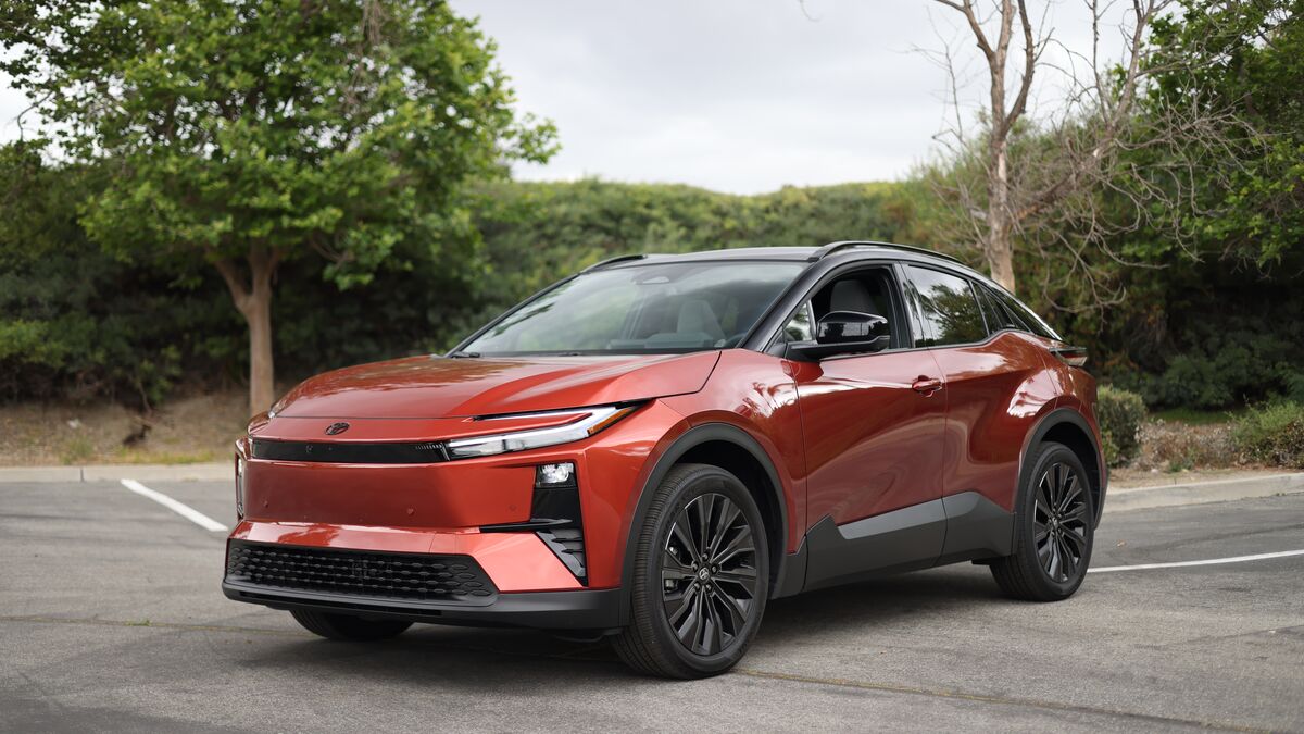 2026 Toyota CH-R in an empty park parking lot