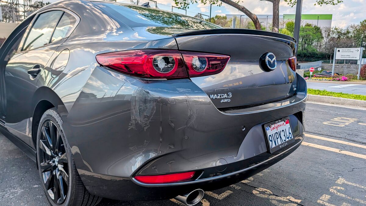 I Was in a Crash in a 2026 Mazda3 Sedan