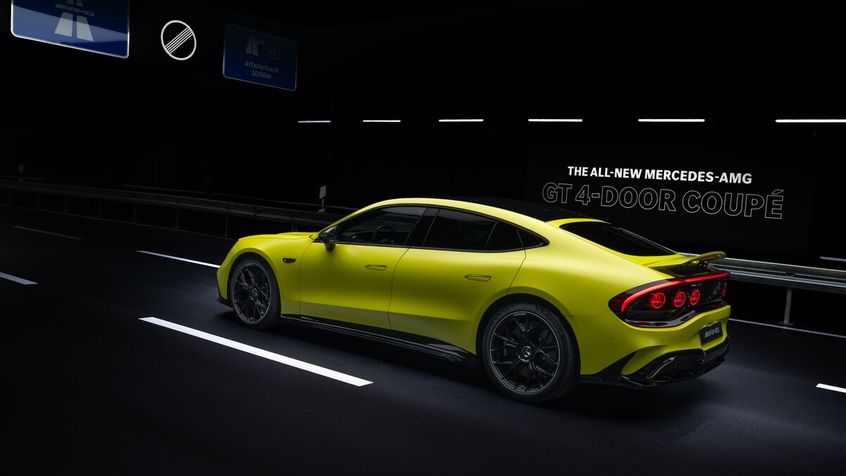 2027 Mercedes-AMG GT 4-Door Coupe First Look