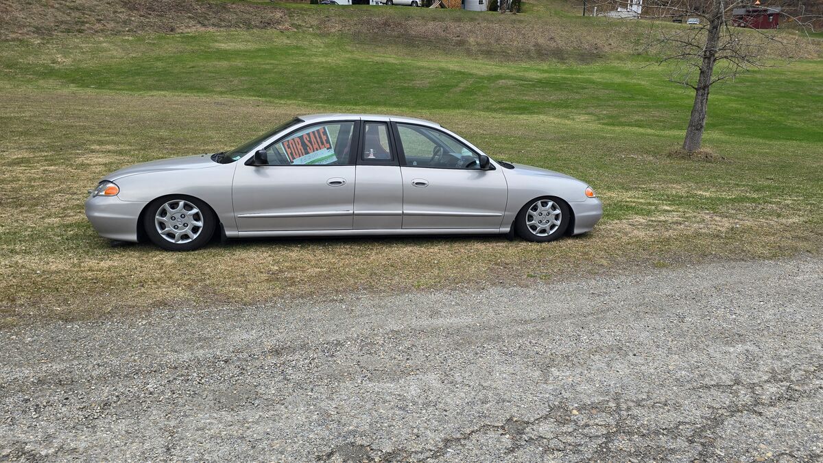 Custom double-ended Hyundai Elantra novelty car