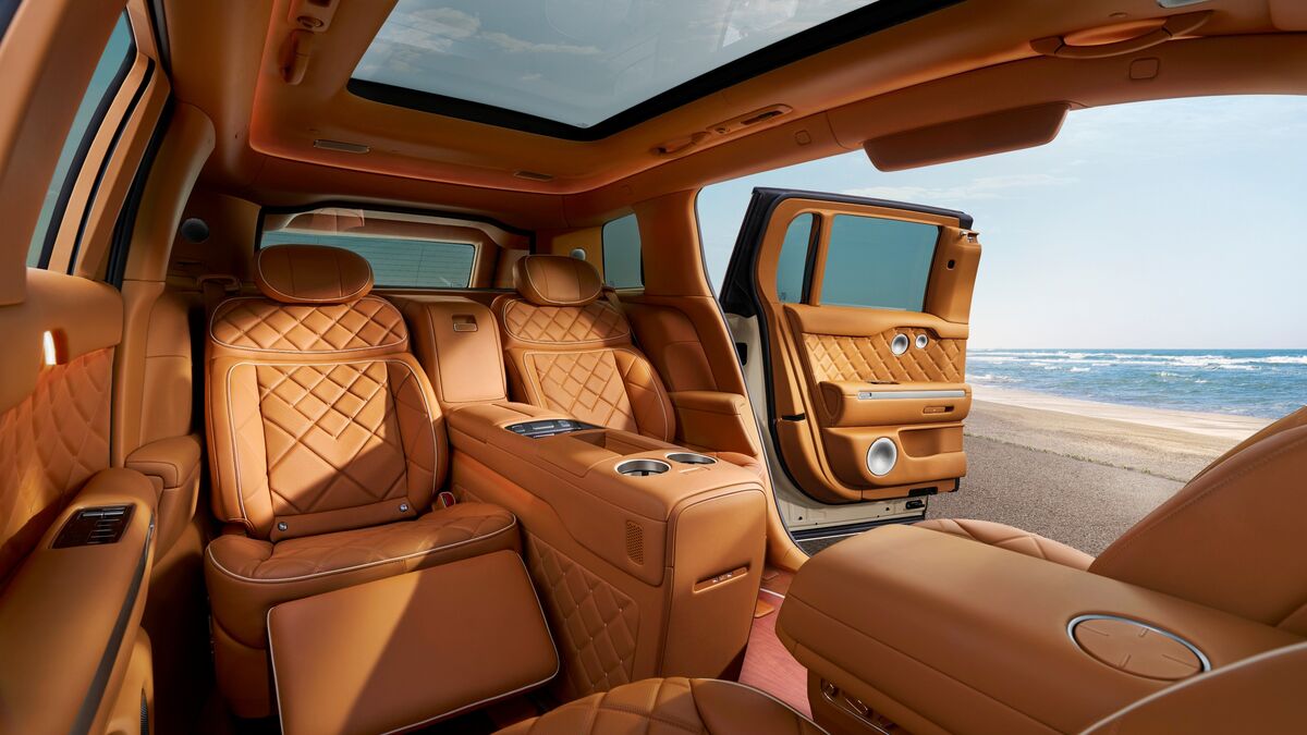 2027 Genesis GV90 Debuts With Loads of Opulent Features