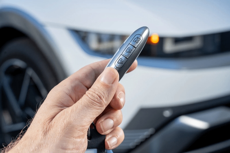 2026 Hyundai Ioniq 5 remote smart parking assist with the key fob