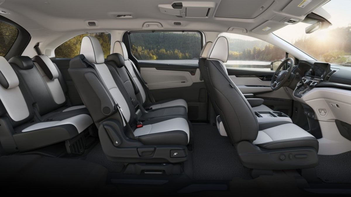 The seats of the 2025 Honda Odyssey