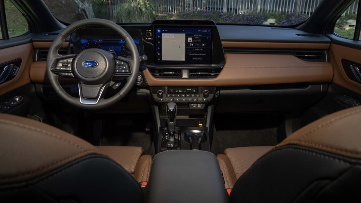 The interior of the 2026 Subaru Outback
