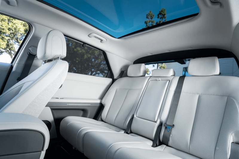 2026 Hyundai Ioniq 5 rear seats left side view