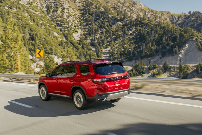 The refreshed 2026 Honda Pilot 3-row midsize SUV arrives with more standard features and a quieter cabin.