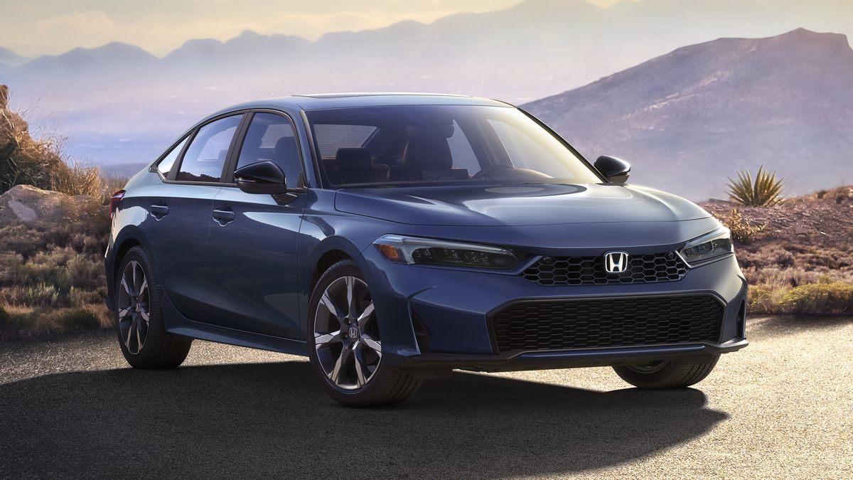 2025 Honda Civic Sedan Sport Touring Hybrid