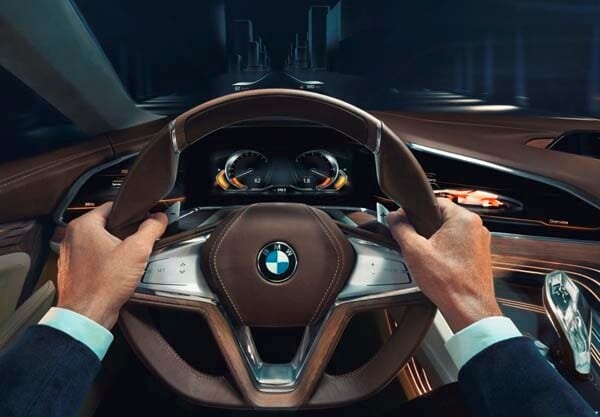 BMW Vision Future Luxury Concept previews upcoming luxo flagship Kelley Blue Book