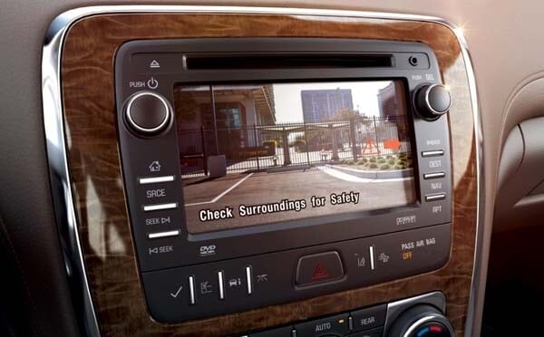 Buick makes rear backup cameras standard on all 2015 models
