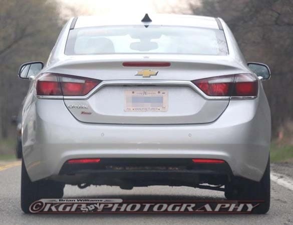 2016 Chevrolet Cruze spied