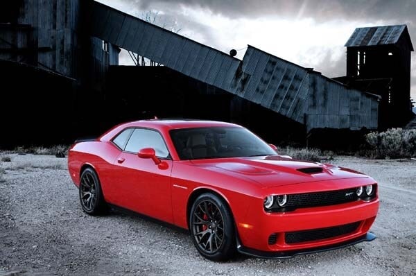2015 Dodge Challenger SRT bows with a 6.2-liter V8 Hellcat engine, boasts 600+ horsepower