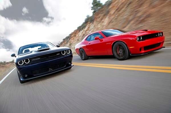 2015 Dodge Challenger SRT bows with a 6.2-liter V8 Hellcat engine, boasts 600+ horsepower