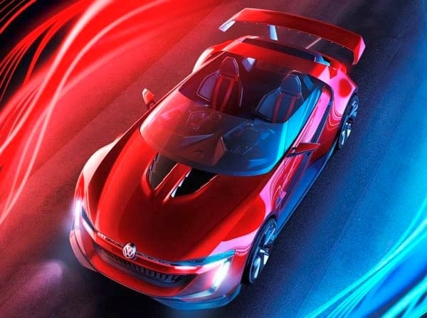 Volkswagen Golf GTI Roadster Vision Gran Turismo revealed
