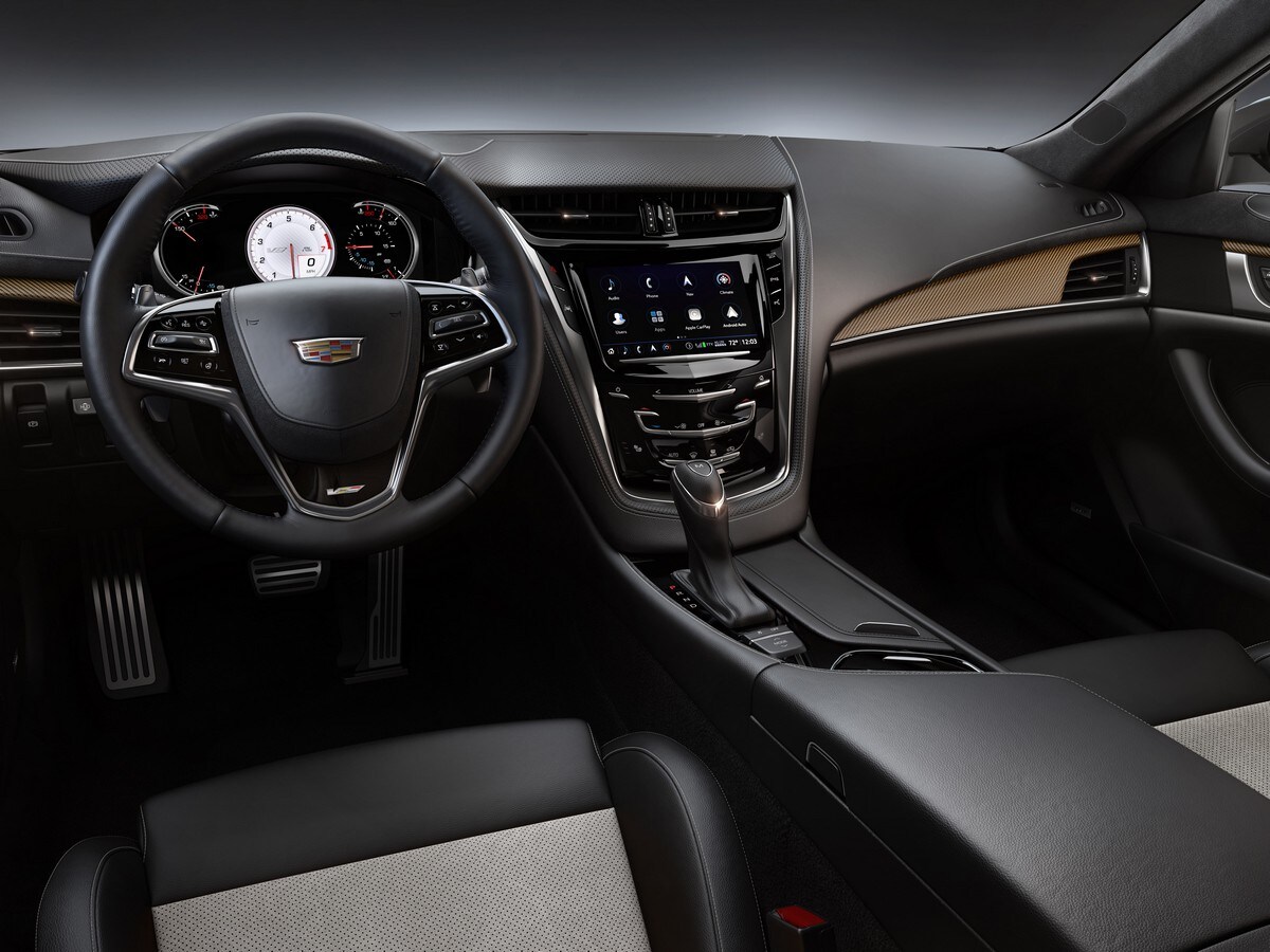 The exclusive 2019 Cadillac Pedestal Edition ATS-V Coupe and CTS