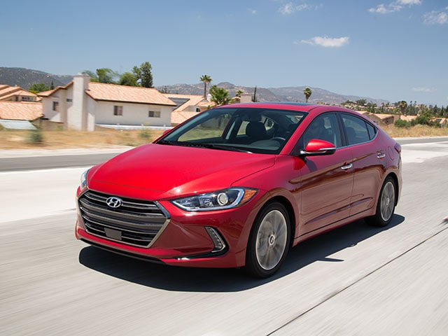 01 2017 Hyundai Elantra Compact Sedan Comparison