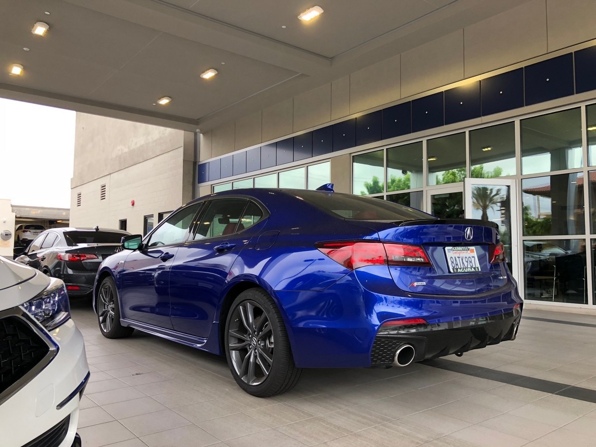 01 2018 Acura Tlx First Service