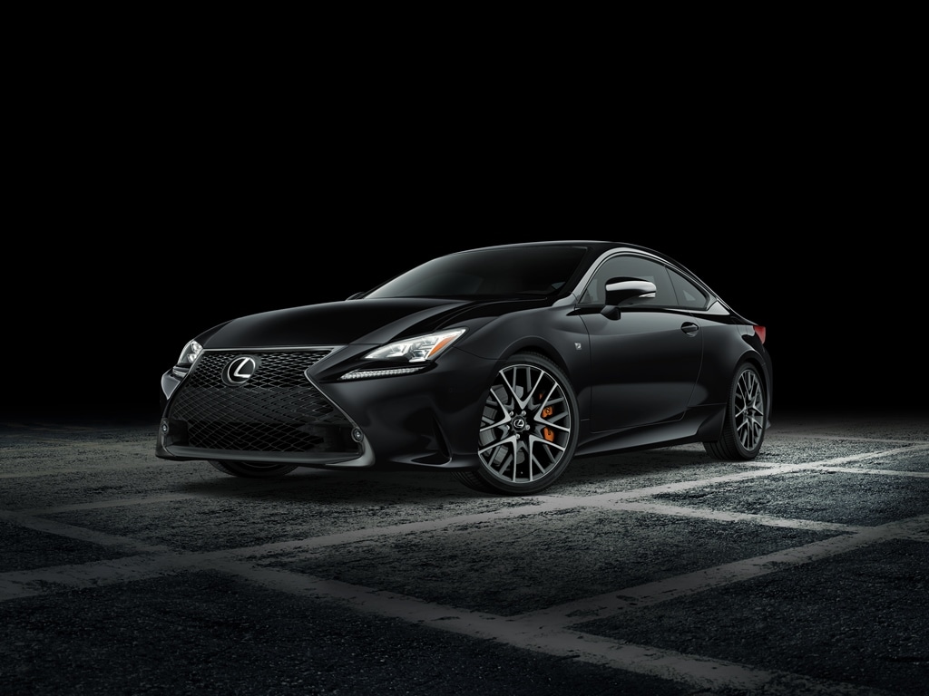 01 2018 Lexus Rc F Sport Black Line Teaser