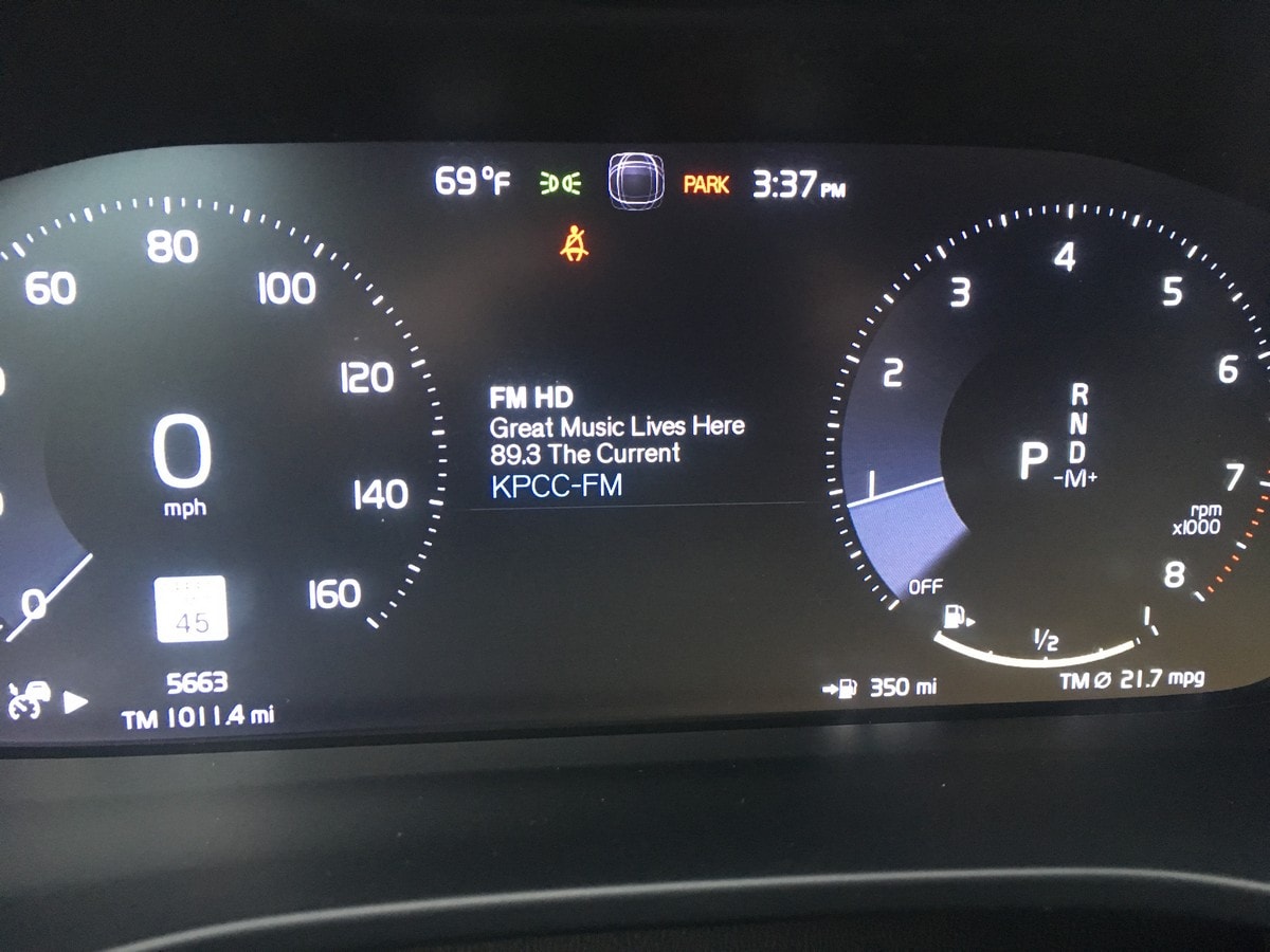 01 2019 Volvo XC40 Start Stop Disable