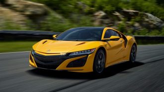 2020 NSX Featuring Indy Yellow Pearl