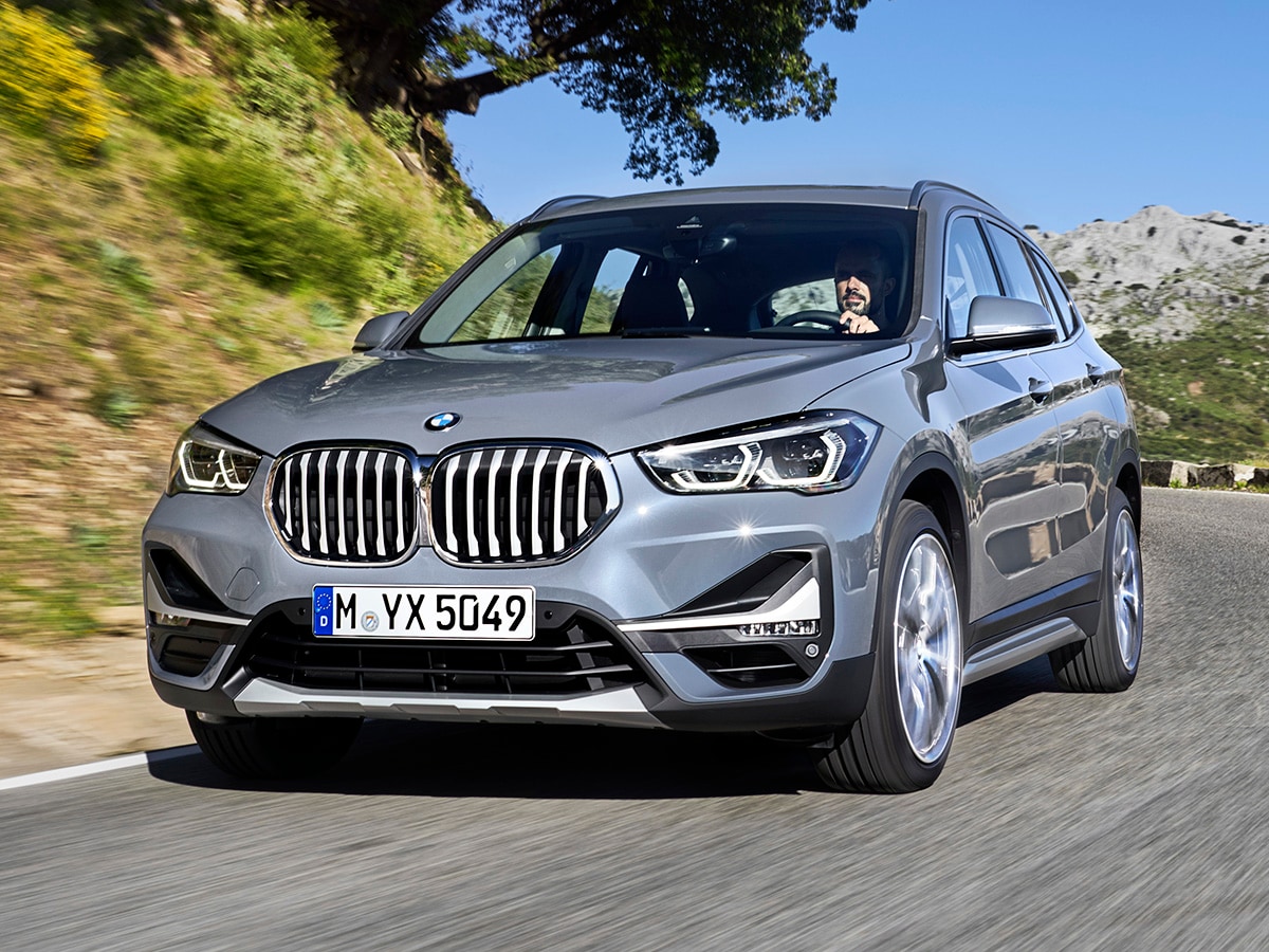2020 BMW X1 in gray.