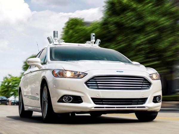 01 Ford Fusion Autonomous Vehicle Prototype