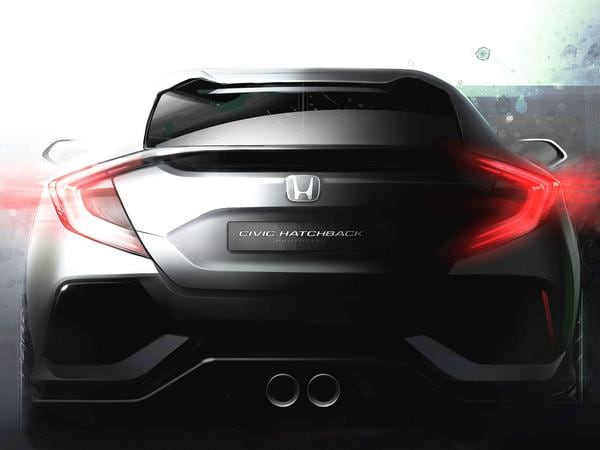 01 Honda Civic Hatchback Prototype Geneva Teaser