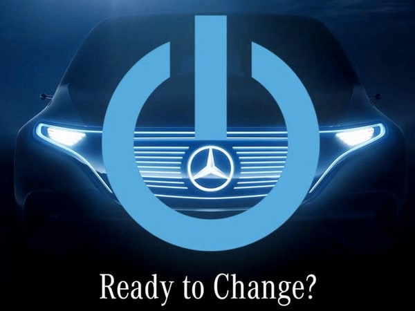Mercedes-Benz EV Crossover Concept teased for Paris