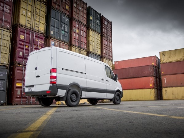 2017 Mercedes-Benz Sprinter Worker flexes its muscle