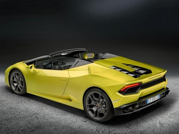 02 2017 Lanmborghini Huracan Rwd Spyder