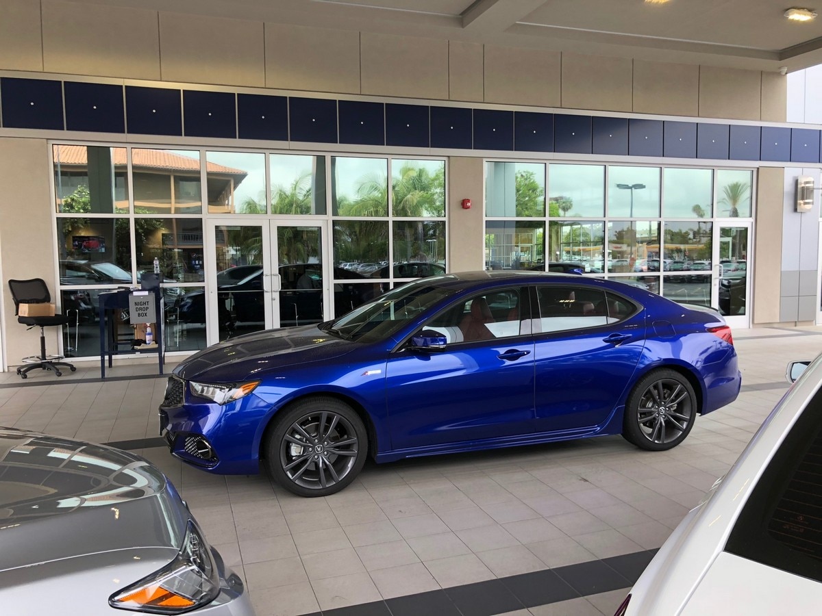 02 2018 Acura Tlx First Service