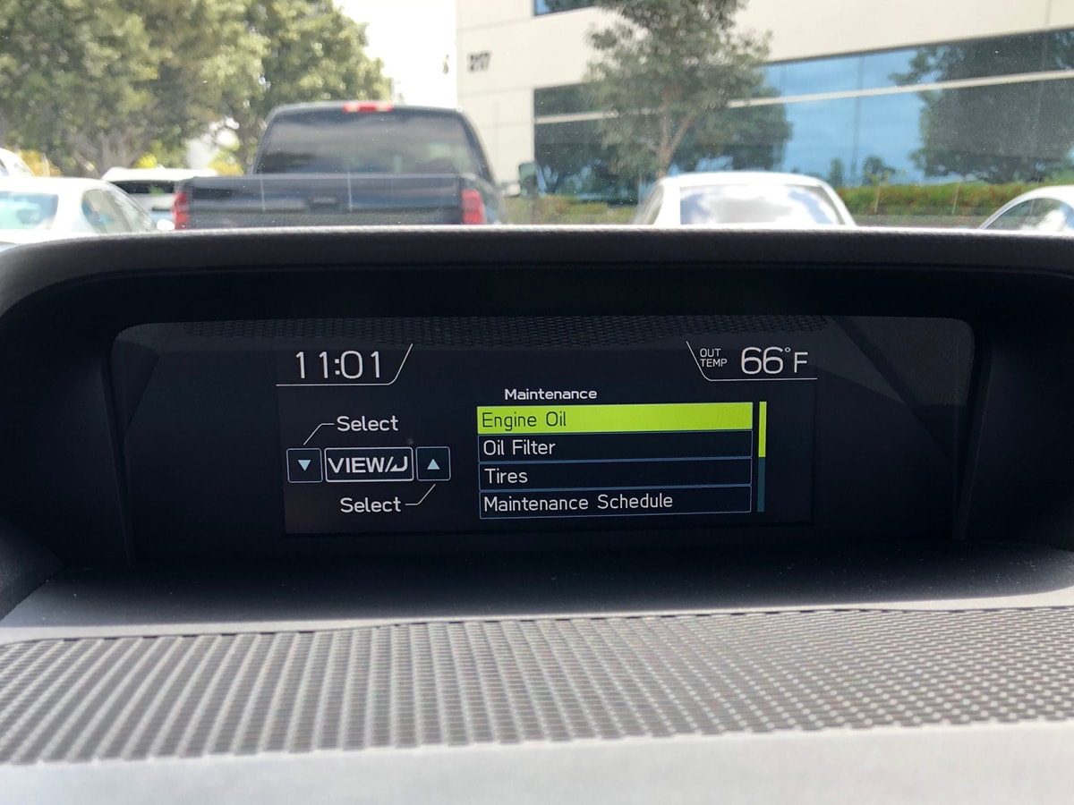 02 2019 Subaru Ascent Service Reminder