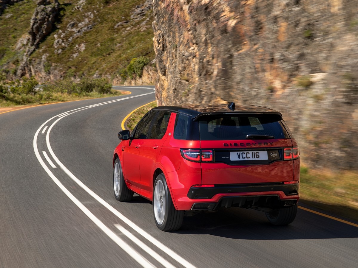 02 2020 Land Rover Discovery Sport Red