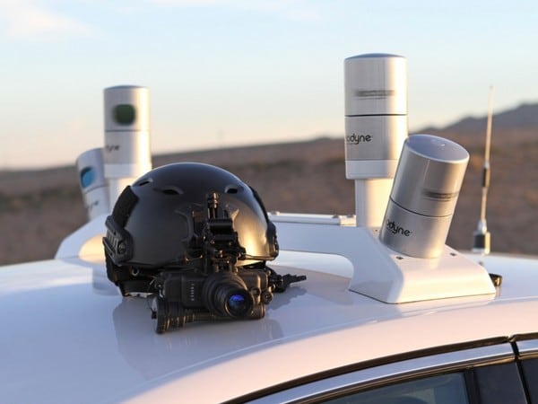 02 Ford Autonomous Fusion Lidar Night Driving